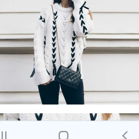 Classic Chanel lambskin wallet on chain black with gold - Picture 10 of 16